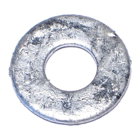 Midwest Fastener Flat Washer, For Screw Size 1/4" , Steel Galvanized Finish, 40 PK 35441